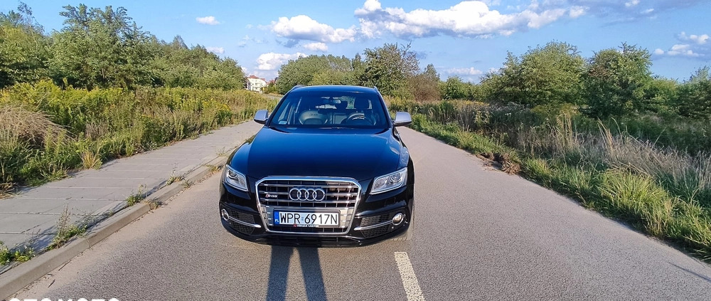 Audi SQ5 cena 84900 przebieg: 225000, rok produkcji 2014 z Marki małe 704